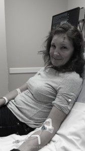 A Sad Swollen Sharon!