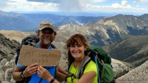 We made it to the top of Mt. Shavano